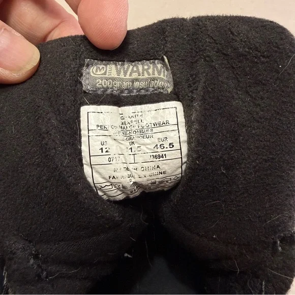 Merrell Men’s Waterproof Winter Boots Vibram Arctic Grip Ice Traction Size 12 - Picture 14 of 16